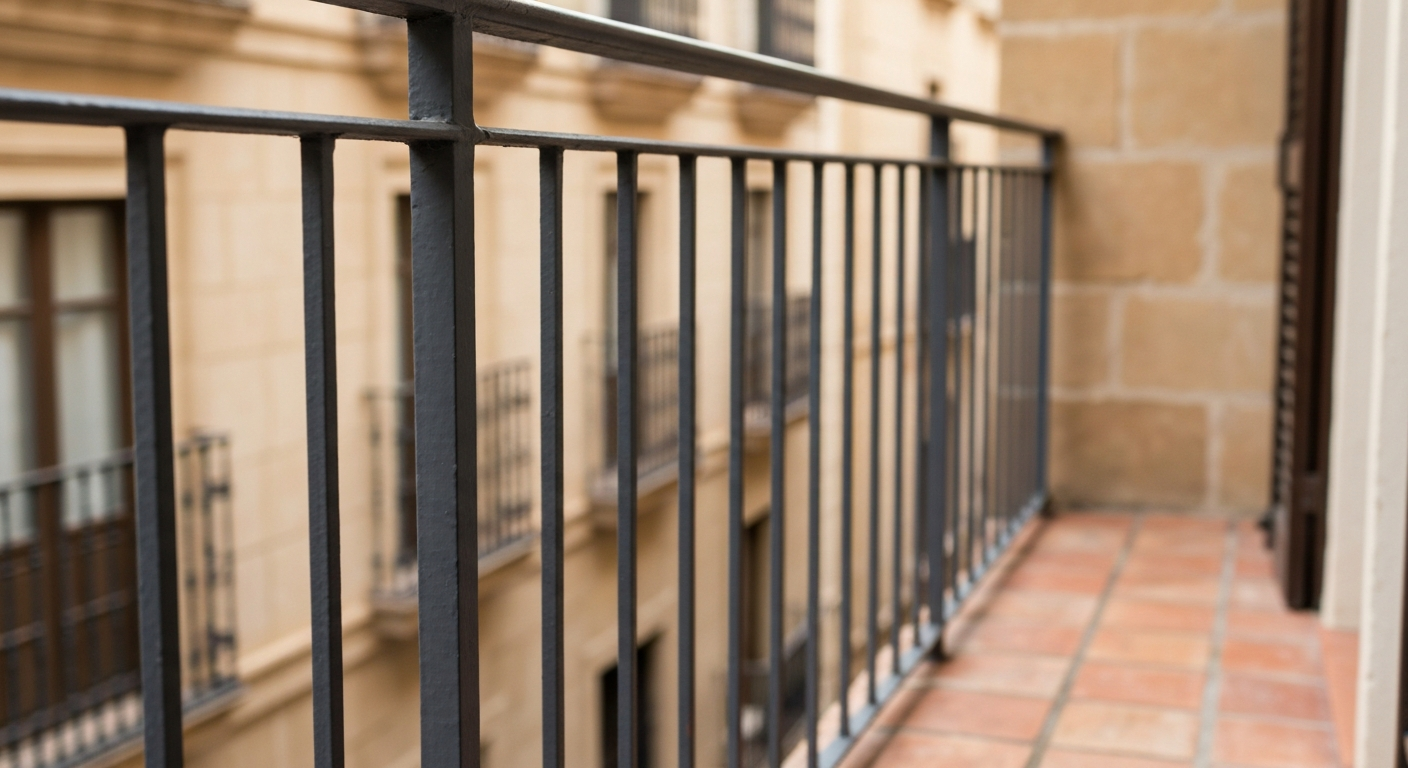 Guía Profesional para Pintar la Barandilla de un Balcón de Hierro